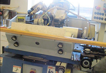 Lubie 312 coolant in Weinig Profile Grinder. Lubie 312 coolant in Weinig Profile Grinder